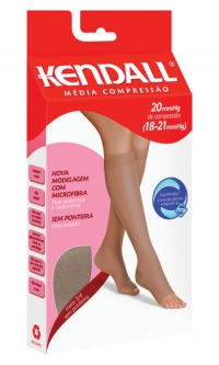 Meia 3/4 Sem Ponteira - Média Compressão