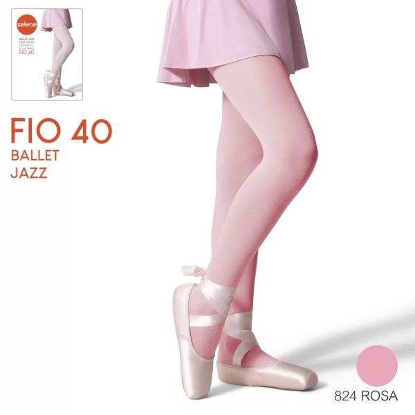 Meia-Calça Infantil Fio 40 Ballet/Jazz