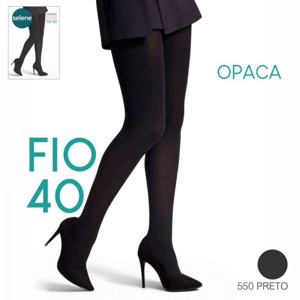 Meia-Calça Opaca Fio 40
