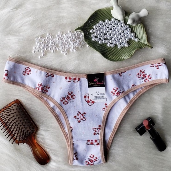Calcinha Algodão Estampado