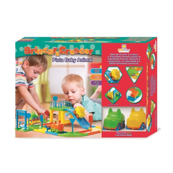 Pista Baby Animal Brincar E Crescer