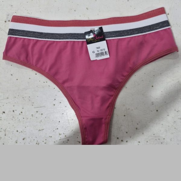 Tanga Microfibra Fio Dental Com Lycra