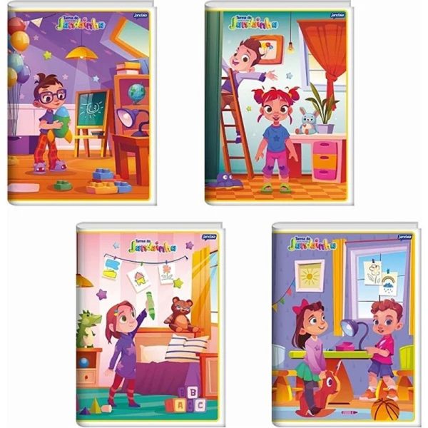 Caderno Brochura 1/4 Turma Do Jandainha Cfp 48F